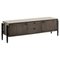 Grey and Black Wood Tv Furniture by Thai Natura 1