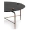 Metal and Black Stone Coffee Table by Thai Natura, Image 3