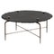 Metal and Black Stone Coffee Table by Thai Natura 1