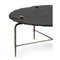 Metal and Black Stone Coffee Table by Thai Natura 4