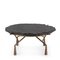 Metal and Black Stone Coffee Table by Thai Natura, Image 5