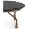 Metal and Black Stone Coffee Table by Thai Natura, Image 3