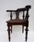 Antique Corner Chair in Carved Oak, Image 7