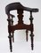 Antique Corner Chair in Carved Oak 5