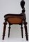 Antique Corner Chair in Carved Oak, Image 8