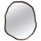 Medium Dark Varnish Ondulation Mirror by Alice Lahana Studio 1