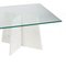 Square Glass and Marble Coffee Table by Thai Natura 4