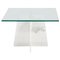 Square Glass and Marble Coffee Table by Thai Natura 1