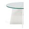 Glass and Marble Coffee Table by Thai Natura 3