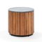 Teak and Stone Side Table by Thai Natura 2