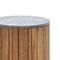 Teak and Stone Side Table by Thai Natura, Image 3