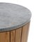 Teak and Stone Side Table by Thai Natura, Image 4