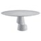 Slice White Carrara Dining Table by Etamorph 1
