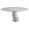 Slice White Carrara Dining Table by Etamorph, Image 1