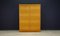 Danish Teak Cabinet with Tambour Doors, 1970s, Image 1