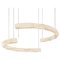 Futatsu Medium Suspension Lamp by Alabastro Italiano 1