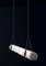 Lámpara colgante Zeus de cuero negro de Alabastro Italiano, Imagen 4