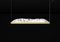 Lámpara colgante Giapeto de metal de latón cepillado de Alabastro Italiano, Imagen 2