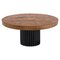 Doris Reclaimed Oak Round Dining Table by Fred and Juul 1