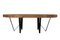 Maurits Reclaimed Oak Oval Dining Table by Fred and Juul 2