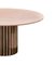 Doris Pink Portugal Marble Round Dining Table by Fred and Juul 5