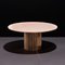 Doris Pink Portugal Marble Round Dining Table by Fred and Juul 2