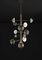 Ares Brushed Burnished Metal Chandelier by Alabastro Italiano 2