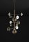 Ares Brushed Burnished Metal Chandelier by Alabastro Italiano, Image 2