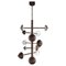 Ares Ruggine of Florence Metal Chandelier by Alabastro Italiano, Image 1