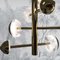 Ares Shiny Gold Metal Chandelier by Alabastro Italiano 3