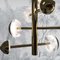 Ares Shiny Gold Metal Chandelier by Alabastro Italiano, Image 3