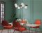Dioniso Brushed Burnished Metal Pendant Lamp by Alabastro Italiano 4