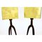 Lampadaires en Laiton par Brutalist Be, Set de 2 5