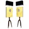 Lampadaires en Laiton par Brutalist Be, Set de 2 1