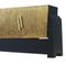 Front Plated in Acid-Etched Brass Trapezium 4D Cabinet by Brutalist Be 2