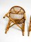 Bamboo Stools in Oval Shape, 1980s, Set of 2 19