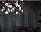 Apollo Brushed Burnished Metal Chandelier by Alabastro Italiano, Image 5