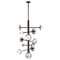 Apollo Ruggine Of Florence Metal Chandelier by Alabastro Italiano, Image 1