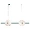 Ermes Freedom Green Metal and Alabaster Pendant Light 1 by Alabastro Italiano 1