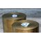 The Tubes Brass Coffee Tables by Brutalist Be, Set of 4, Image 4