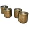 The Tubes Brass Coffee Tables by Brutalist Be, Set of 4 1