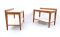 Tables de Chevet en Noyer par Gio Ponti, 1950s, Set de 2 3