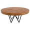 Maurits Reclaimed Oak Round Dining Table by Fred and Juul, Image 1