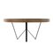 Maurits Reclaimed Oak Round Dining Table by Fred and Juul, Image 2