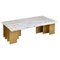 Table Basse Pianist en Marbre de Carrare par Insidherland 1