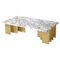 Pianist Calacatta Marble Coffee Table by Insidherland, Image 1