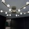 Lámpara de techo Demetra de latón cepillado de Alabastro Italiano, Imagen 3