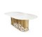 Lavish Calacatta Marble Dining Table by Memoir Essence 4