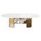 Lavish Calacatta Marble Dining Table by Memoir Essence 1