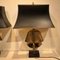 Lámparas de mesa Faraón de Maison Jansen, años 70. Juego de 2, Imagen 7